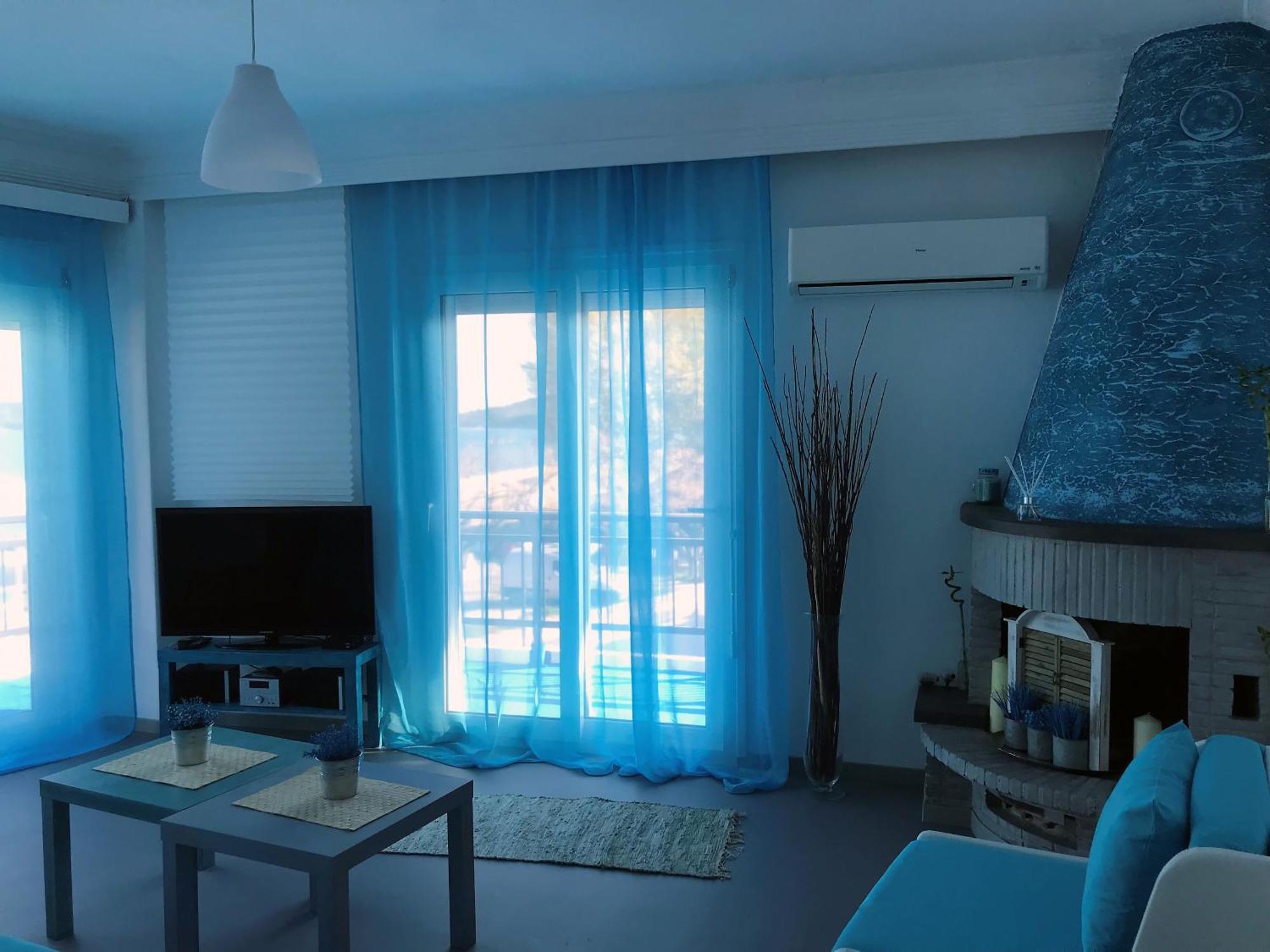 Upper Deck Apt. Apartment Nea Peramos  Luaran gambar