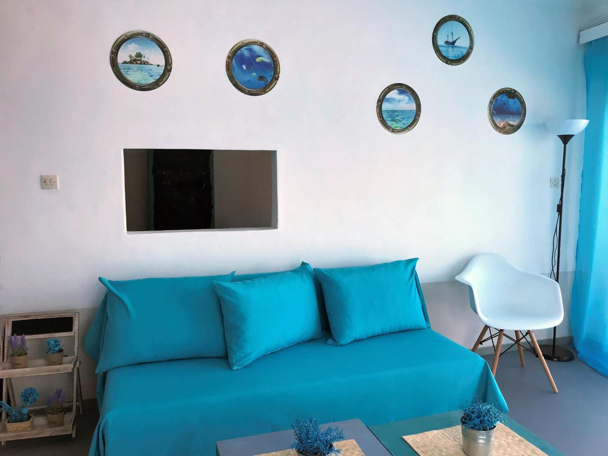 Upper Deck Apt. Apartment Nea Peramos  Luaran gambar