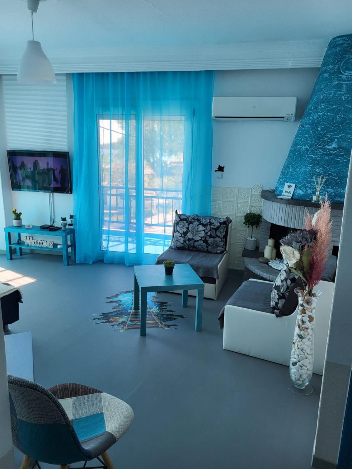 Upper Deck Apt. Apartment Nea Peramos  Luaran gambar