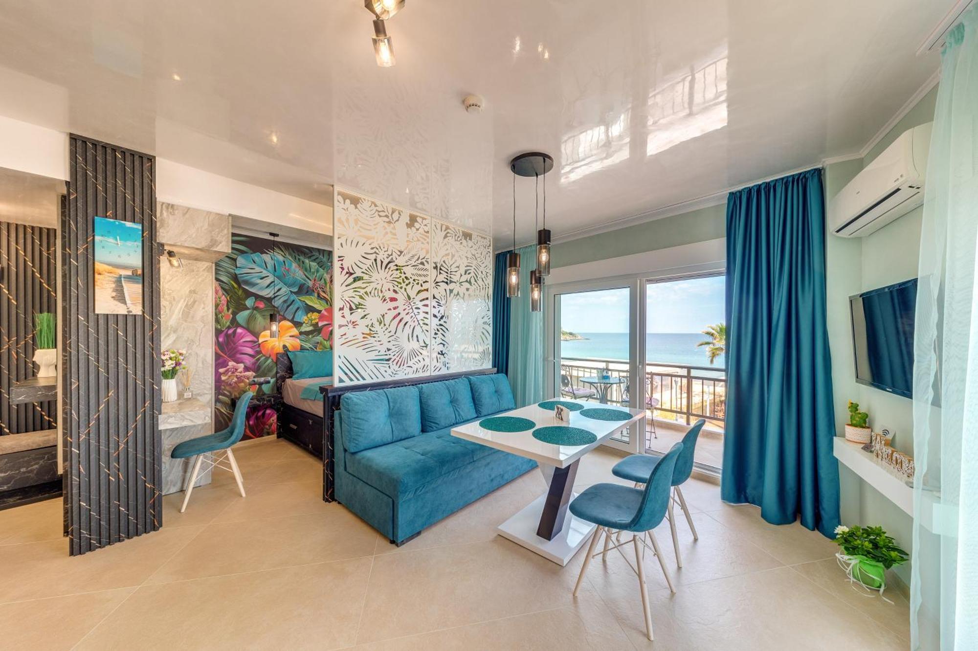 Upper Deck Apt. Apartment Nea Peramos  Luaran gambar